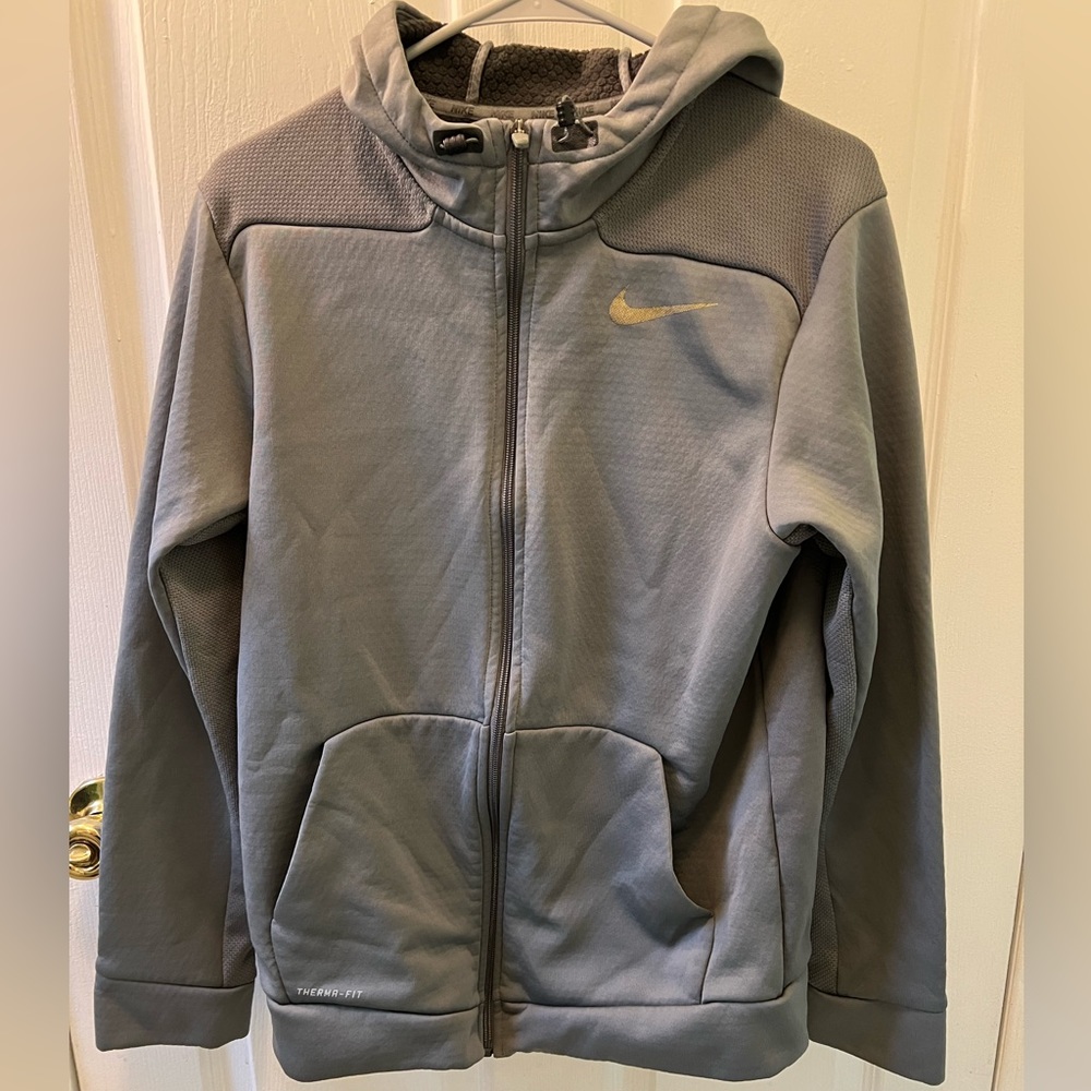 Nike men’s zip up, size M